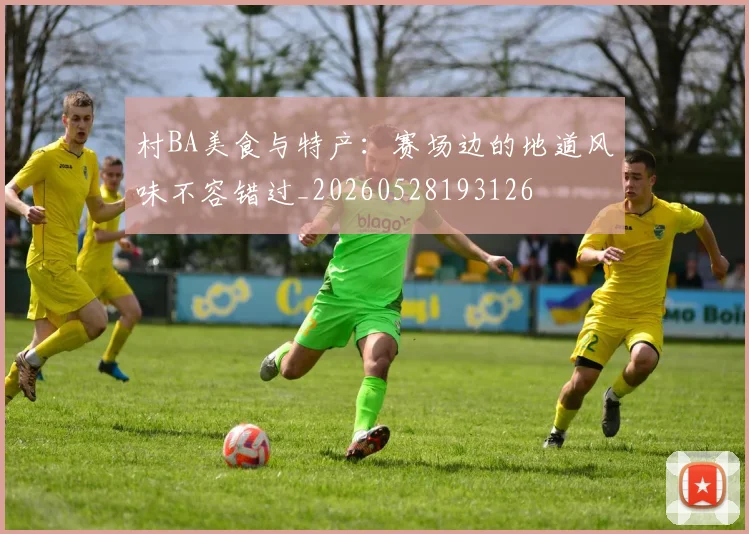 村BA美食与特产：赛场边的地道风味不容错过_20260528193126